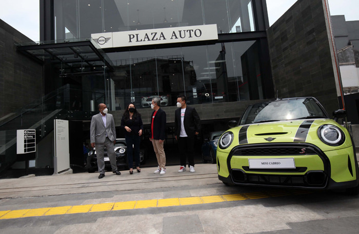 Peresmian Plaza MINI Senopati, Kebayoran Baru, Jakarta Selatan, Kamis (7/10/2021).