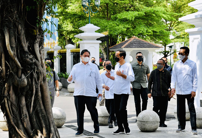 Presiden Joko Widodo mengawali kunjungan kerja di Daerah Istimewa Yogyakarta, Sabtu (9/10/2021).