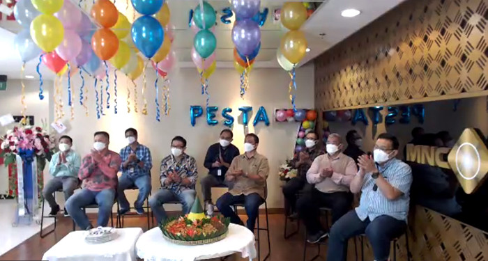Perayaan HUT ke-7 dengan tema Pesta 7 bersama melayani semua, MNC Bank terus berkomitmen menjadi salah satu Bank Digital di Indonesia, Jumat (15/10/2021).