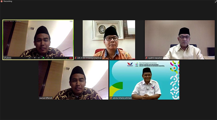 Partai Perindo mempersembahkan diskusi publik peringatan Hari Santri Nasional tahun 2021.