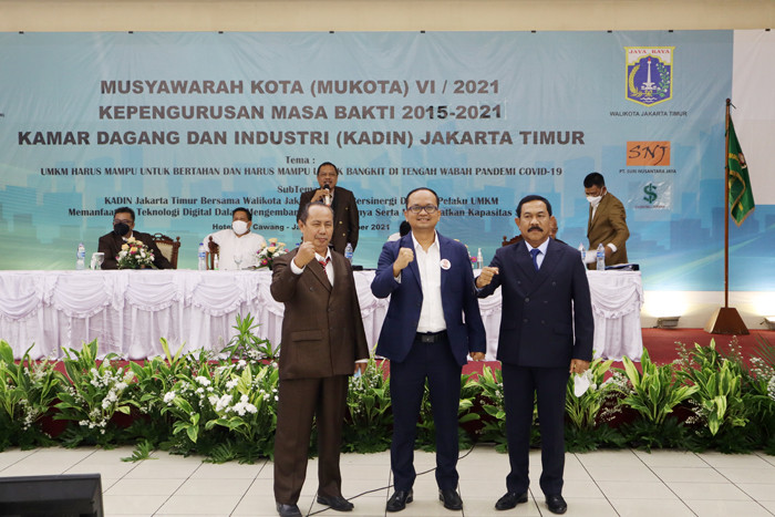 Ndinta Herry Pramana Anta Ginting terpilih sebagai Ketua Umum Kadin Jakarta Timur terpilih lewat Musyawarah Kota (Mukota) VI Kadin Jakarta Timur.