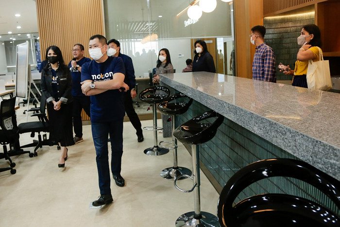 Peresmian kantor Motion Technology (MotionTech) di Gedung Financial Center, MNC Center, Kebon Sirih, Jakarta Pusat, Selasa (2/11/2021).