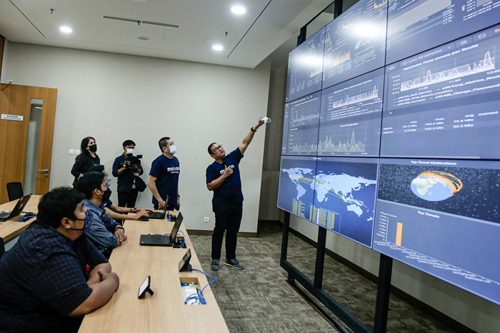 Peresmian kantor Motion Technology (MotionTech) di Gedung Financial Center, MNC Center, Kebon Sirih, Jakarta Pusat, Selasa (2/11/2021).