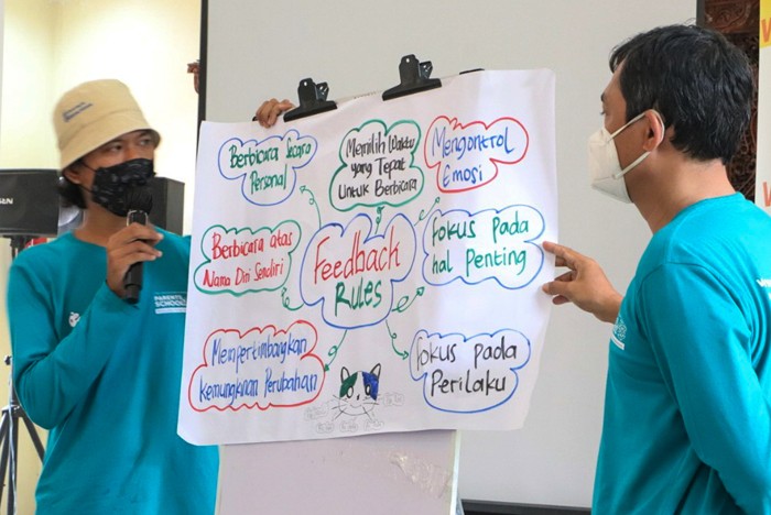 Keterampilan orang tua dalam praktek pengasuhan yang positif di Jakarta, Minggu (14/11/2021).