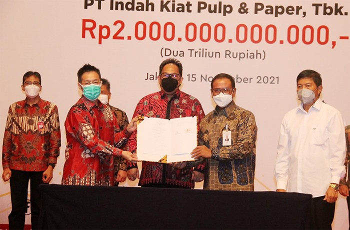 Penandatanganan perjanjian kredit sindikasi investasi refinancing senilai Rp2 triliun.