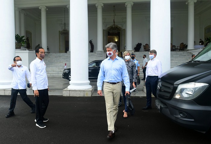 Presiden Joko Widodo pada Jumat, 19 November 2021, diagendakan untuk meninjau Persemaian Modern Rumpin yang terletak di Kecamatan Rumpin, Kabupaten Bogor.