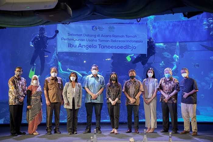 Wamenparekraf Angela Tanoesoedibjo, berharap Perhimpunan Usaha Taman Rekreasi Indonesia (PUTRI) dapat mendukung kebijakan PPKM Level 3.