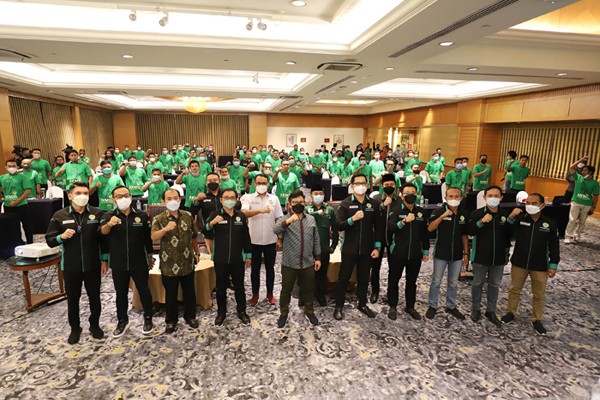 Training of Trainer (ToT) Nasional Akademi Kader Militan DKN Garda Bangsa 2021 di Jakarta, Rabu (1/12/2021).