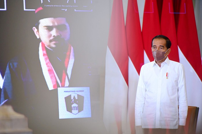 Presiden Jokowi Buka Kongres Iv Persatuan Alumni Gerakan Mahasiswa