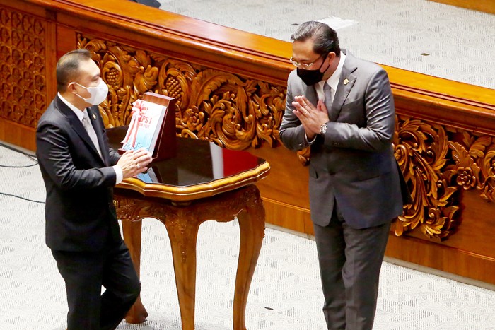 Rapat Paripurna Penyampaian Laporan Hasil Pemeriksaan BPK