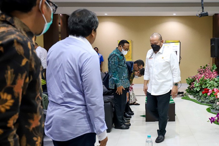 Focus Group Discussion di Universitas Muhammadiyah Jakarta bertema Amandemen UUD 1945 dan Rekonstruksi Sistem Politik Indonesia, Selasa (7/12/2021).