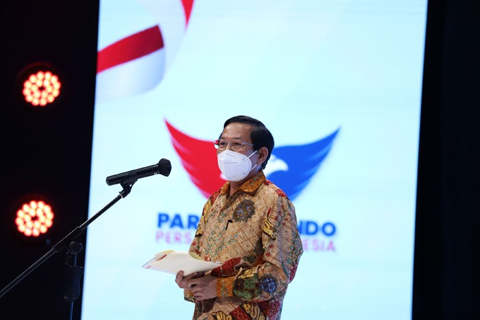 HT mengingatkan kepada anggota legislatif dari Perindo untuk mampu menyosialisasikan tujuan mulia partai yakni mewujudkan kesejahteraan rakyat Indonesia.
