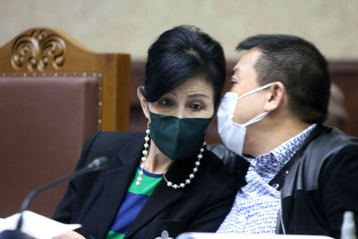 Sidang lanjutan korupsi pengadaan tanah Munjul di Pengadilan Tipikor, Jakarta, Kamis (9/12/2021).