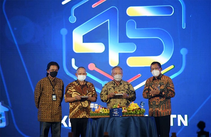 Hari Ulang Tahun (HUT) ke-45 Kredit Pemilikan Rumah (KPR) di Jakarta, Jumat (10/12/2021).