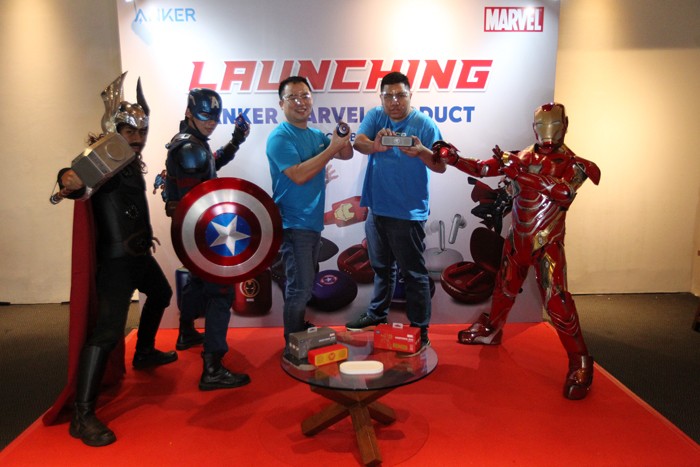 Peluncuran Produk Edisi Khusus Superhero di Jakarta, Rabu (15/12/2021).