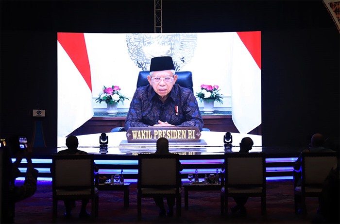 Wakil Presiden K.H. Ma'ruf Amin, menyambut baik inisiatif Kementerian Ketenagakerjaan (Kemnaker) untuk mendorong peningkatan kualitas SDM.