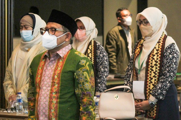 Wakil Ketua DPR RI Abdul Muhaimin Iskandar memberi pengarahan dalam lokakarya Optimalisasi Peran Pengasuh Pesantren Putri di Era 5.0.