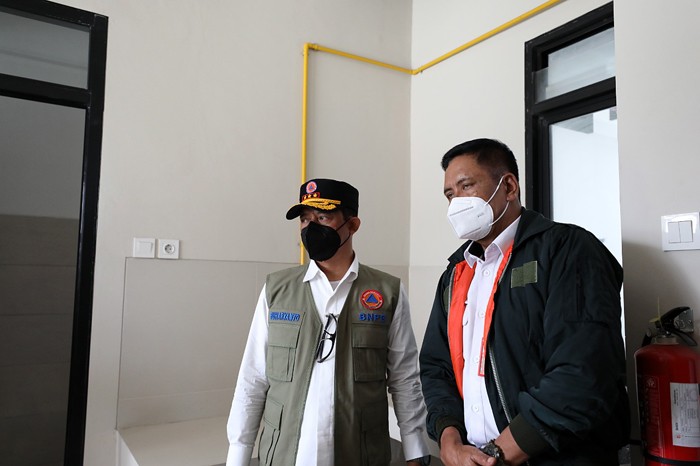 Peninjauan pertama dilakukan di Rusun Nagrak yang berada di bilangan Cilincing, Jakarta Utara.