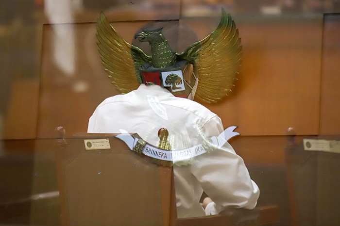 Selebgram Gaga Muhammad saat menjalani sidang kasus kecelakaan lalu lintas di Pengadilan Negeri Jakarta Timur, Kamis (23/12/2021).