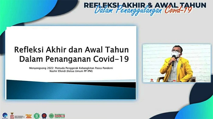 AMM yang turut berdiskusi membahas kegiatan penanganan pandemi Covid-19 selama 2021.
