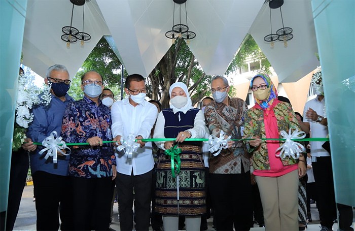 Menteri Ketenagakerjaan, Ida Fauziyah meresmikan Gedung Pusat Pasar Kerja yang berlokasi di Gatot Subroto Kav. 44, Kuningan Barat, Mampang Prapatan, Jakarta.