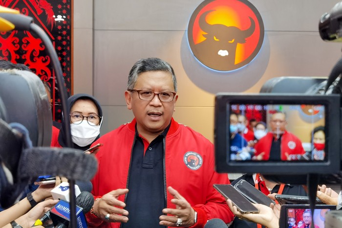 Festival Kuliner Pendaming Beras dalam rangka menyambut HUT ke-49 PDIP di Sekolah Partai PDIP, Lenteng Agung, Jakarta Selatan, Jumat (7/1/2022).