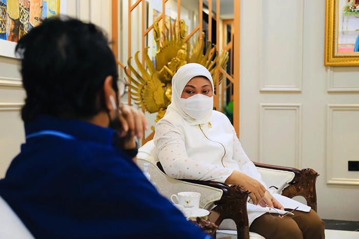 Menaker Ida Fauziyah mengungkapkan, Konfederasi Serikat Pekerja Seluruh Indonesia memiliki tujuan untuk mewujudkan kesejahteraan pekerja dan keluarganya.