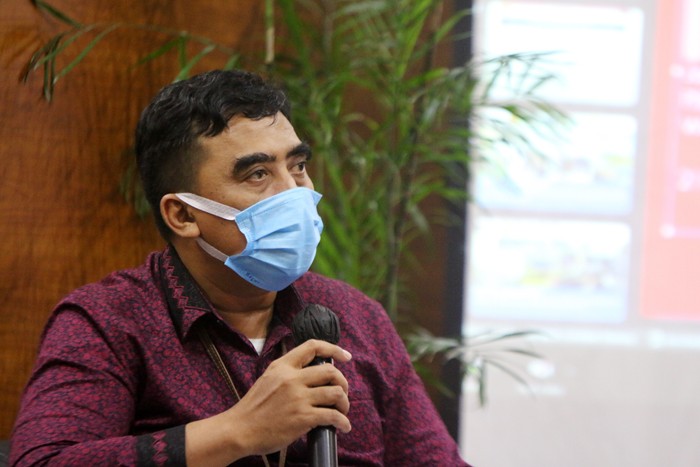 Diskusi tersebut mengambil tema 