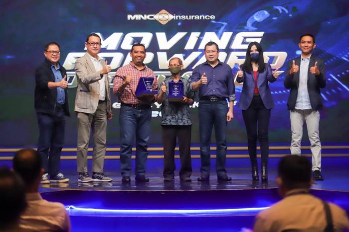 MNC Insurance Forward Digitally Agency Kick Off 2022 di MNC Conference Hall, iNews Tower, MNC Center, Kebon Sirih, Jakarta Pusat, Selasa (25/1/2022).