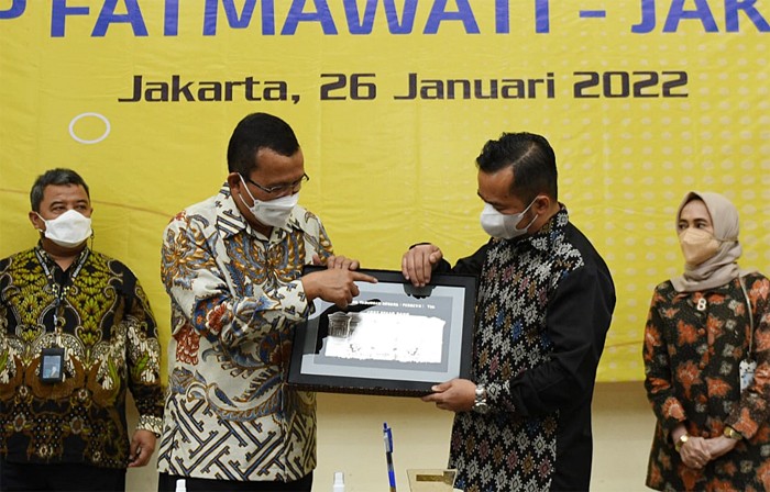 Selain memberikan bantuan TJSL, Bank BTN siap memberikan layanan jasa perbankan kepada Rumah Sakit Fatmawati.