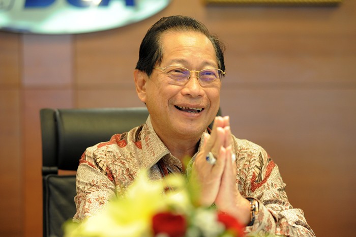 Laporan Kinerja Keuangan BCA 2021 di Jakarta, Kamis (27/1/2022).