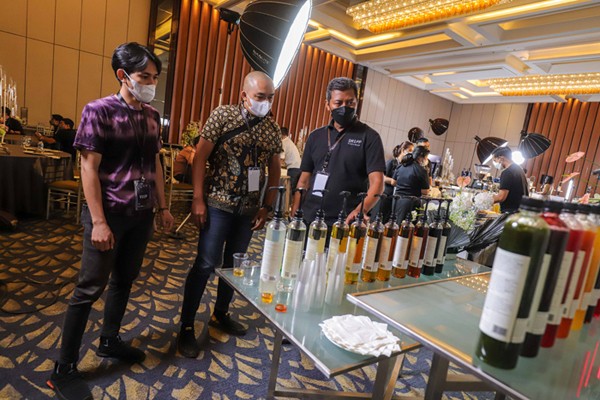 Barista Innovation Challenge 2021 (BIC 2021) di kawasan Gandaria, Jakarta Selatan, Jumat (28/1/2022).
