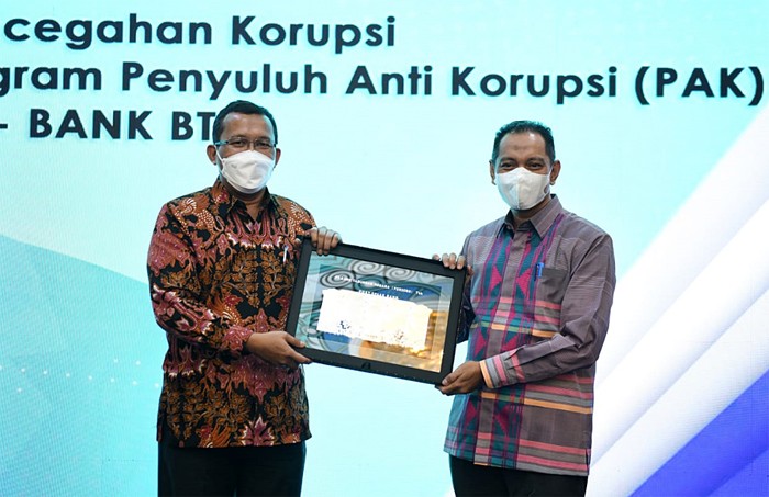 Sosialisasi pencegahan korupsi dengan tema “Strategi Pencegahan Korupsi Melalui Program Penyuluh Antikorupsi (PAK) bersama KPK, IIKPA dan Bank BTN”.