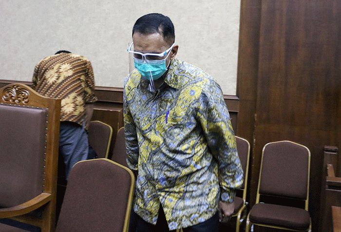 Angin Prayitno Aji divonis 9 Tahun penjara denda Rp500 juta subsider 3 bulan kurungan penjara.