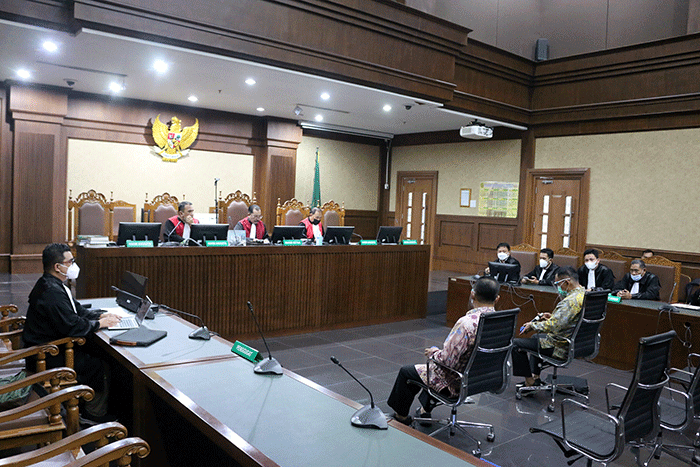 Angin Prayitno Aji divonis 9 Tahun penjara denda Rp500 juta subsider 3 bulan kurungan penjara.