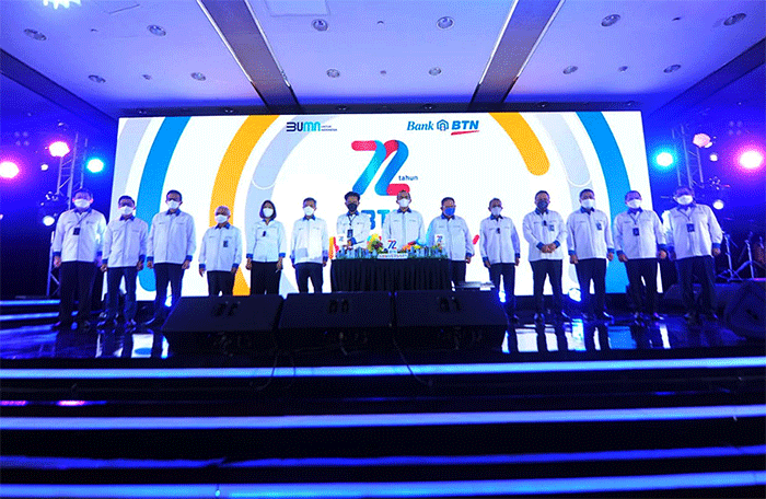 Perayaan HUT BTN ke-72 di Jakarta, Rabu (9/2/2022).