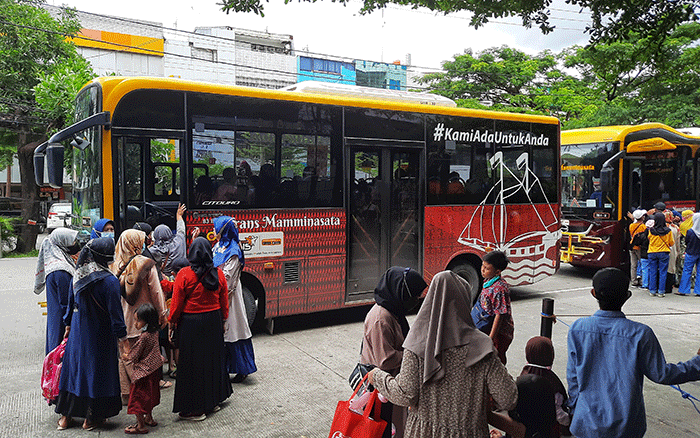 Layanan Teman Bus Di Makassar Beroperasi Kembali 8226