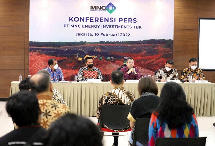 Rapat Umum Pemegang Saham Luar Biasa (RUPSLB) di Gedung Inews lantai 3, Jakarta Pusat, Kamis (10/2/2022).