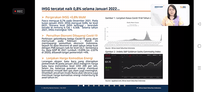 Di pekan kedua bulan Februari, IHSG berhasil mencetak rekor terbaru di 6805.