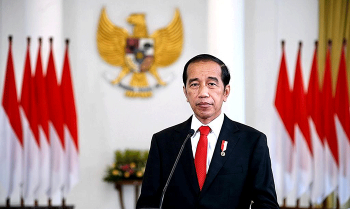 Presiden Joko Widodo menyampaikan sejumlah capaian dan komitmen Indonesia dalam perlindungan laut.