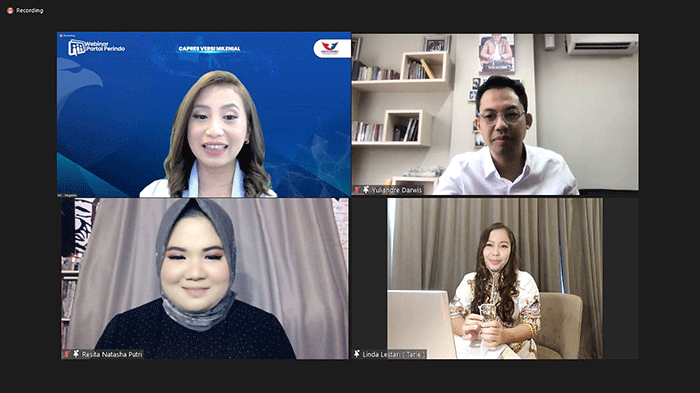 Partai Perindo menggelar webinar mingguan bertajuk 