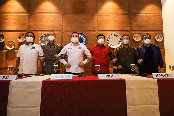 Pertemuan keenam Partai politik non-parlemen ini membahas untuk bersama-sama terlibat aktif dalam pencalonan presiden (Pencapresan) pada kontestasi Pemilu 2024.