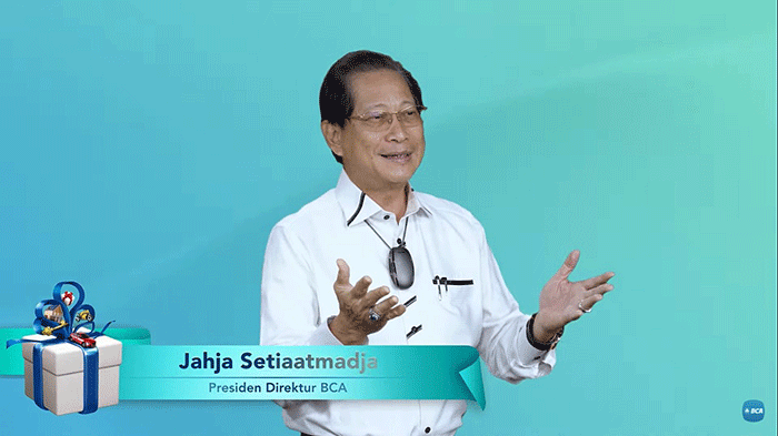Presiden Direktur BCA Jahja Setiaatmadja mengungkapkan kondisi Pandemi tidak menghalangi niat perseroan untuk menghadirkan perayaan yang istimewa.