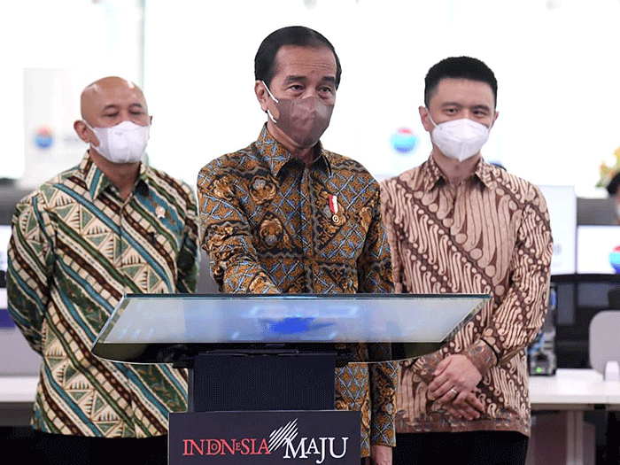 Presiden Joko Widodo mengatakan bahwa Indonesia memiliki potensi yang besar dalam ekonomi digital, yaitu diperkirakan mencapai USD146 miliar pada tahun 2025.