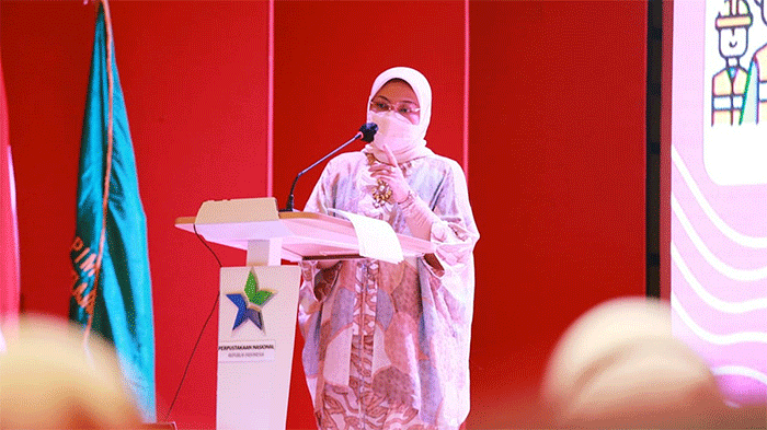 kata Menaker saat menghadiri Tasyakuran Puncak Harlah IPPNU dan Kick Off Student Corner di Jakarta, Minggu (6/3/2022).