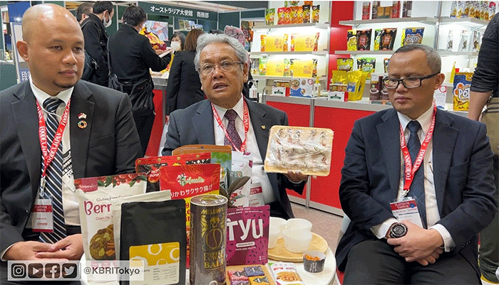 Paviliun Indonesia kembali hadir di FOODEX 2022 pada 8-11 Maret 2022 di Makuhari Messe, Chiba, Jepang.