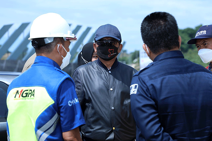 Peninjauan Komandan Lapangan MotoGP dilanjutkan dengan melakukan pengecekan di area Sirkuit dilanjutkan pengecekan di Dog Shelter atau Mandalika Animal Shelter.