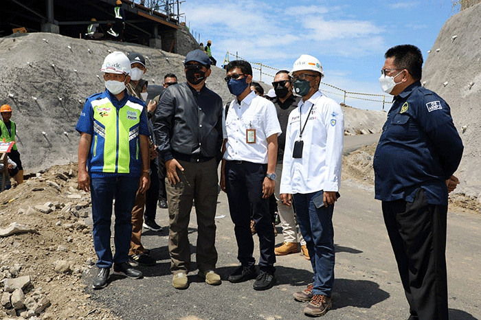 Peninjauan Komandan Lapangan MotoGP dilanjutkan dengan melakukan pengecekan di area Sirkuit dilanjutkan pengecekan di Dog Shelter atau Mandalika Animal Shelter.