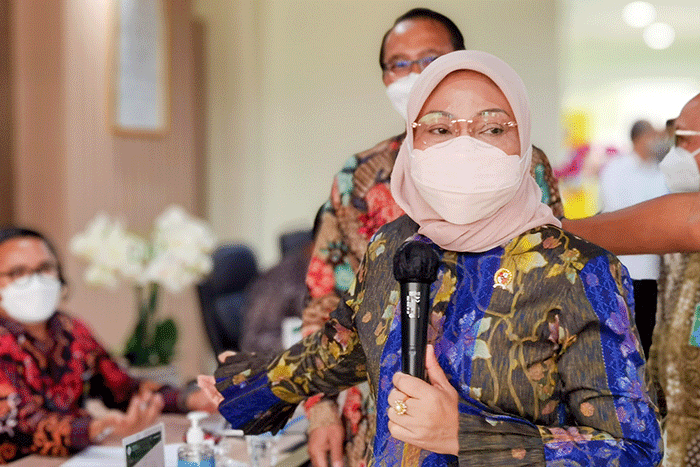 Pelatihan kerja yang diikuti oleh para peserta penerima manfaat program Jaminan Kehilangan Pekerjaan (JKP) di Jakarta, Kamis (10/3/2022).