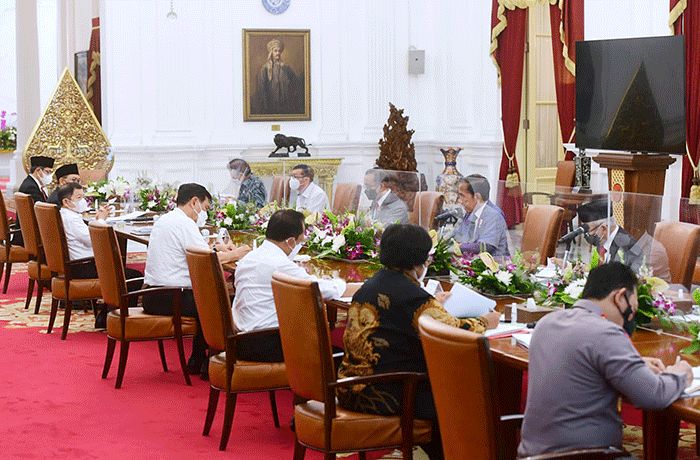 Presiden Joko Widodo menyampaikan sejumlah arahan mengenai pembangunan Ibu Kota Negara (IKN) Nusantara.